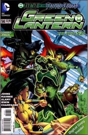 Green Lantern (5th Series) 14B published by DC with cover art by Doug Mahnke