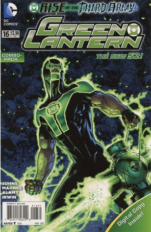 Green Lantern (5th Series) 16B published by DC with cover art by Doug Mahnke