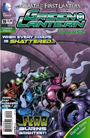 Green Lantern (5th Series) 19B published by DC with cover art by Gary Frank
