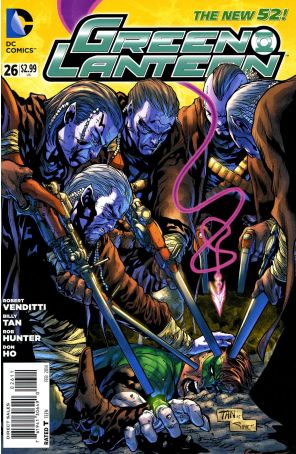 Green Lantern (5th Series) 26 published by DC with cover art by Billy Tan