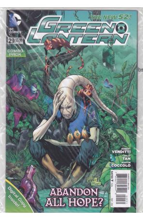 Green Lantern (5th Series) 29B (in bag) published by DC with cover art by Billy Tan