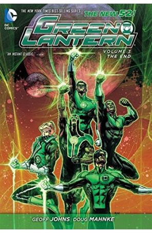 Green Lantern (5th Series) TPB HC 3 published by DC with cover art by Doug Mahnke