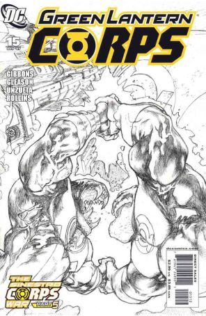 Green Lantern Corps (2nd Series) 15 (2nd) published by DC with cover art by Patrick Gleason