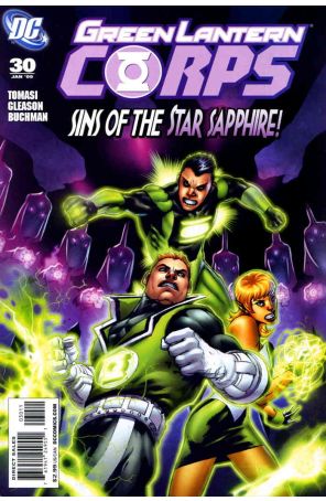 Green Lantern Corps (2nd Series) 30 published by DC with cover art by Patrick Gleason