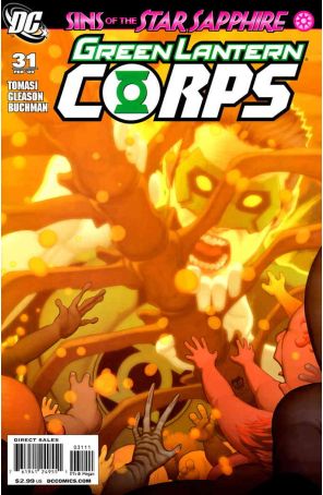 Green Lantern Corps (2nd Series) 31 published by DC with cover art by Patrick Gleason