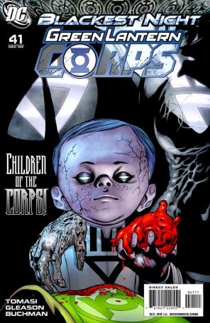 Green Lantern Corps (2nd Series) 41 published by DC with cover art by Patrick Gleason