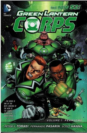 Green Lantern Corps (3rd Series) TPB HC 1 published by DC with cover art by Doug Mahnke