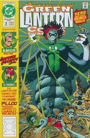 Green Lantern Corps Quarterly 3 published by DC with cover art by Dave Cockrum