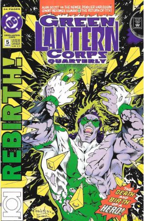 Green Lantern Corps Quarterly 5 published by DC with cover art by Franchesco