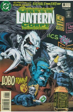 Green Lantern Corps Quarterly 8 published by DC with cover art by Gene Ha