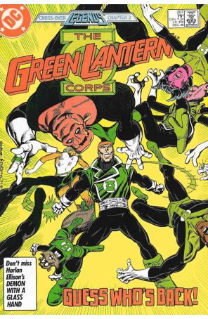 The Green Lantern Corps 207 published by DC with cover art by Joe Staton