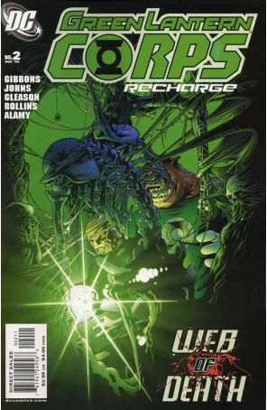 Green Lantern Corps: Recharge 2 published by DC with cover art by Patrick Gleason