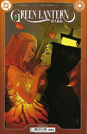 Green Lantern Dark 6A published by DC with cover art by Werther Dell’Edera