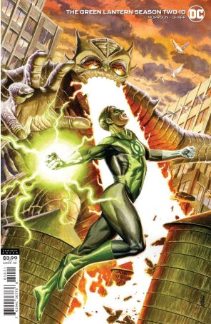 The Green Lantern Season Two 10A published by DC with cover art by J.G. Jones