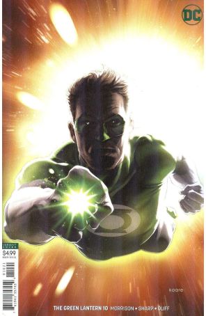 Green Lantern (6th Series) 10A published by DC with cover art by Kaare Andrews