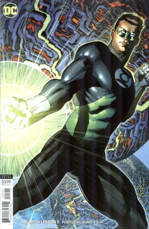 Green Lantern (6th Series) 5A published by DC with cover art by Joe St. Pierre