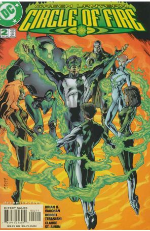 Green Lantern: Circle of Fire 2 published by DC with cover art by Darryl Banks