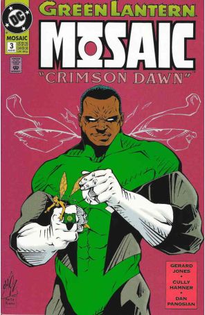 Green Lantern: Mosaic 3 published by DC with cover art by Cully Hammer
