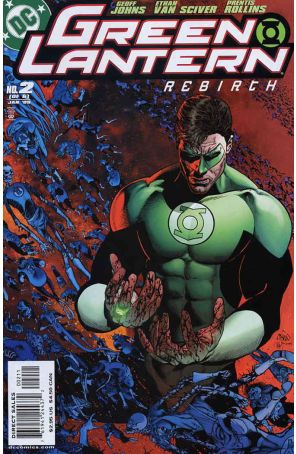 Green Lantern: Rebirth 2 published by DC with cover art by Ethan Van Sciver