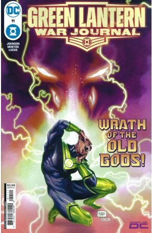 Green Lantern: War Journal 11A published by DC with cover art by Montos