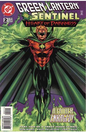 Green Lantern/Sentinel: Heart of Darkness 2 published by DC with cover art by Paul Pelletier