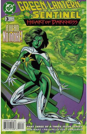 Green Lantern/Sentinel: Heart of Darkness 3 published by DC with cover art by Paul Pelletier