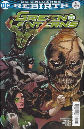 Green Lanterns 17A published by DC with cover art by Emanuela Lupacchino
