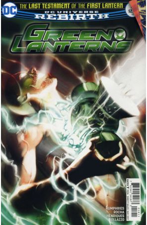 Green Lanterns 18 published by DC with cover art by Robson Rocha