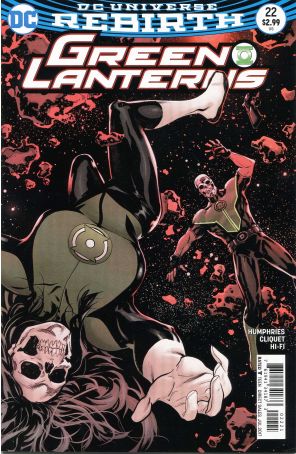 Green Lanterns 22A published by DC with cover art by Emanuela Lupacchino