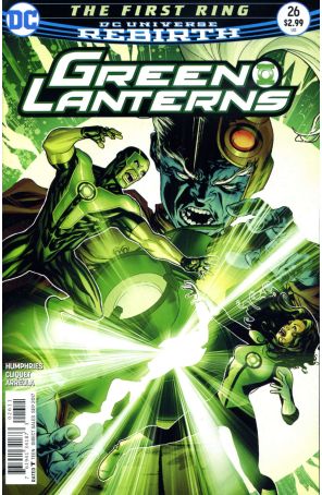 Green Lanterns 26 published by DC with cover art by Mike Mckone