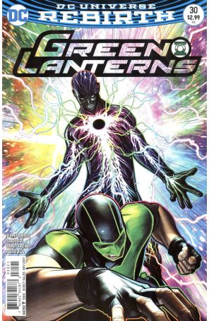 Green Lanterns 30A published by DC with cover art by Brandon Peterson