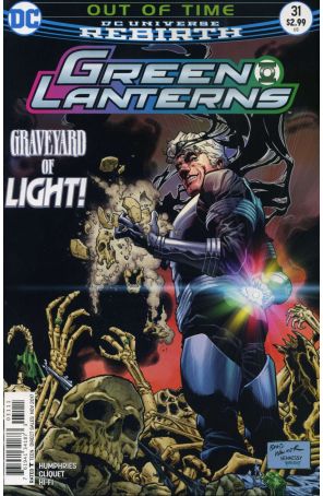 Green Lanterns 31 published by DC with cover art by Brad Walker