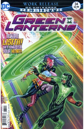 Green Lanterns 34 published by DC with cover art by Mike Mckone