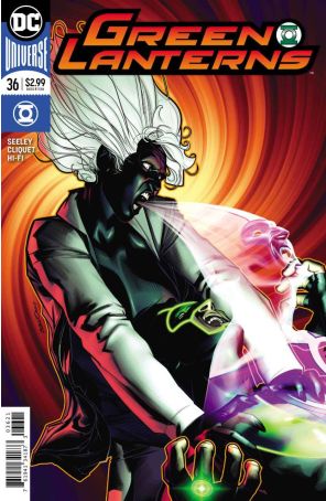 Green Lanterns 36A published by DC with cover art by Brandon Peterson