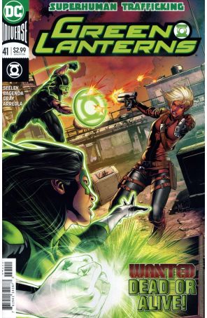 Green Lanterns 41 published by DC with cover art by Will Conrad
