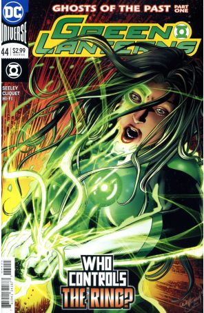 Green Lanterns 44 published by DC with cover art by Will Conrad