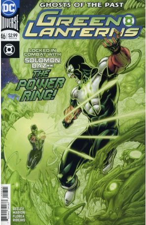 Green Lanterns 46 published by DC with cover art by Brett Booth