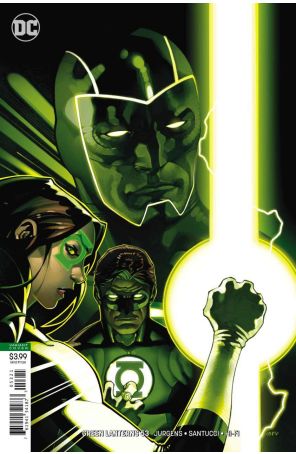 Green Lanterns 53A published by DC with cover art by Chris Stevens