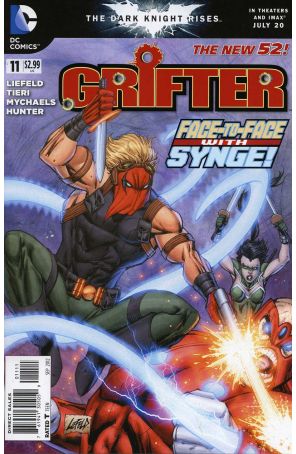 Grifter (3rd Series) 11 published by DC with cover art by Rob Liefeld