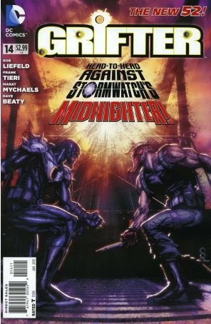 Grifter (3rd Series) 14 published by DC with cover art by Rob Liefeld