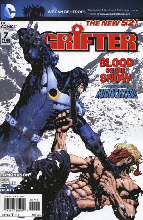 Grifter (3rd Series) 7 published by DC with cover art by Scott Clark