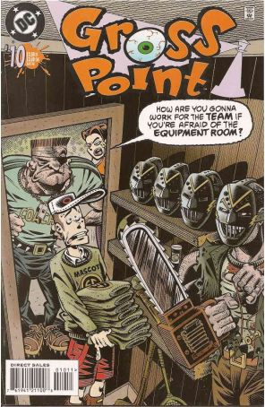 Gross Point 10 published by DC with cover art by Roger Langridge