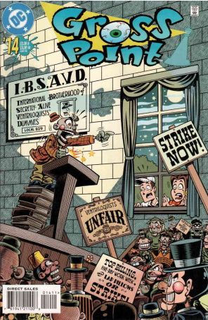 Gross Point 14 published by DC with cover art by Roger Langridge