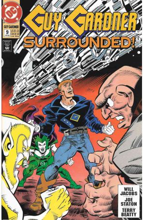 Guy Gardner 9 published by DC with cover art by Joe Staton