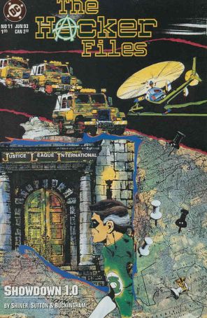 The Hacker Files 11 published by DC with cover art by Tom Canty