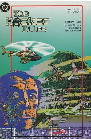The Hacker Files 3 published by DC with cover art by Tom Canty