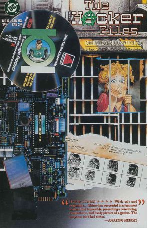 The Hacker Files 6 published by DC with cover art by Tom Canty