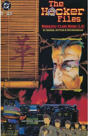 The Hacker Files 7 published by DC with cover art by Tom Canty