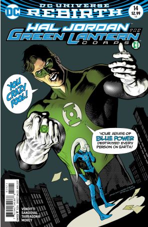 Hal Jordan And the Green Lantern Corps 14A published by DC with cover art by Kevin Nowlan