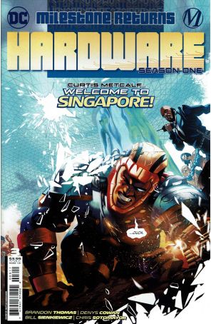 Hardware: Season One 3 published by DC with cover art by Mateus Manhanini